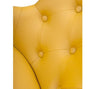 Hawksmoor Yellow Leather Match Luxury Bar Stool