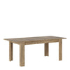 Axton Marlo Extending Dining table 160-200cm In Chestnut And Matera Grey