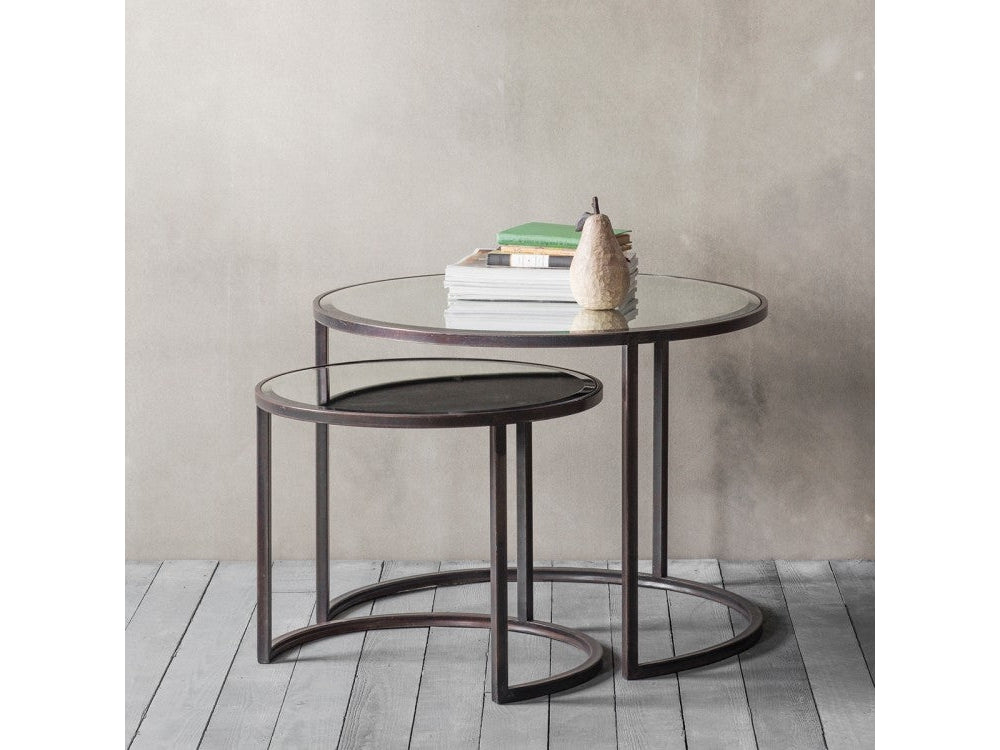 Hudson Living Argyle Coffee Table Nest of 2