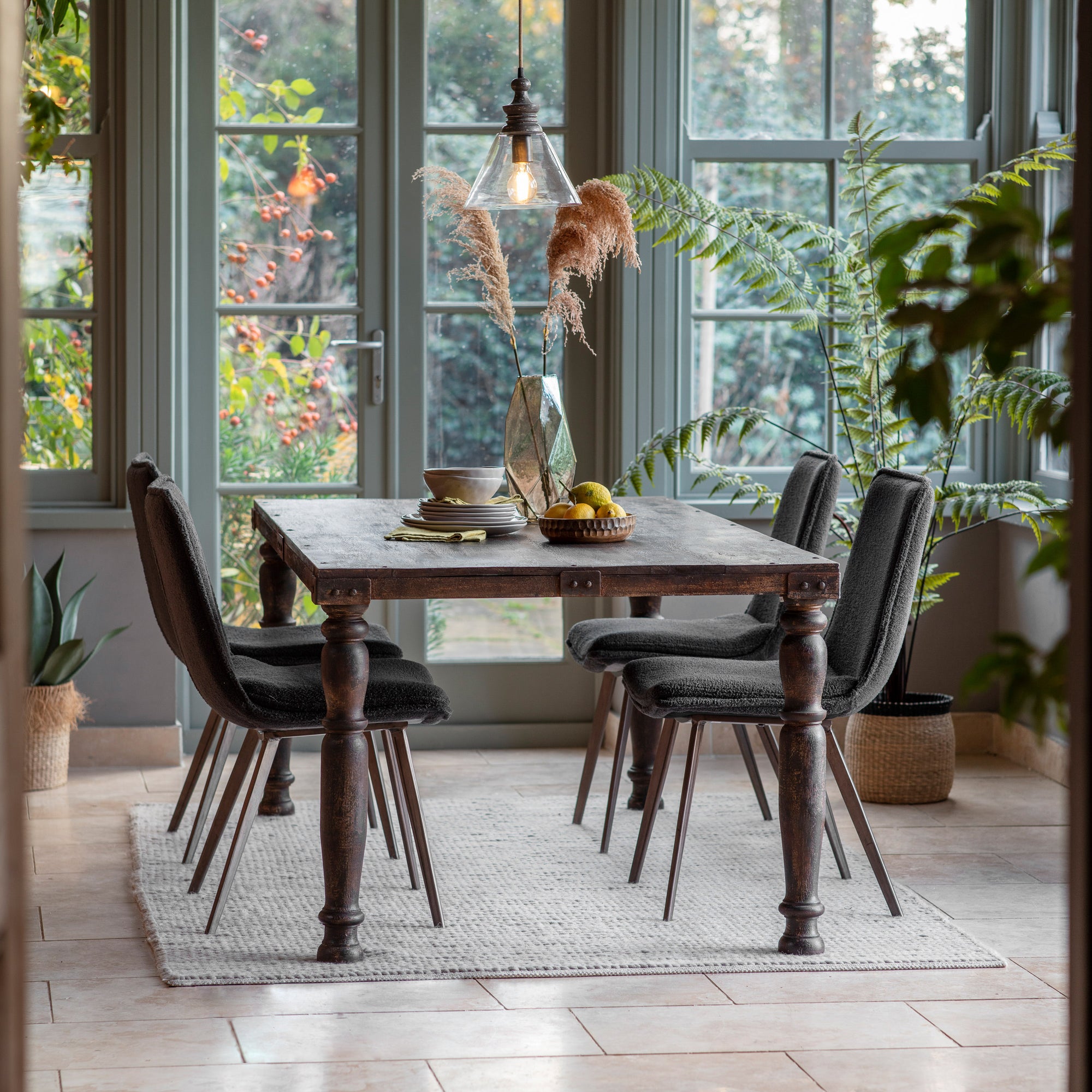 Mayfield Manitoba Mango Wood Rectangle Dining Table 2000mm