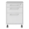 Axton Trinity Mobile File Cabinet In White