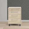 Axton Trinity Prima Mobile Cabinet In Oak