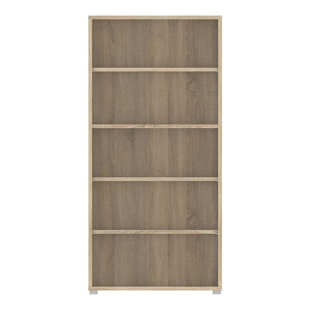 Axton Trinity Bookcase 4 Shelves In Oak
