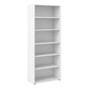 Axton Trinity Bookcase 5 Shelves in White