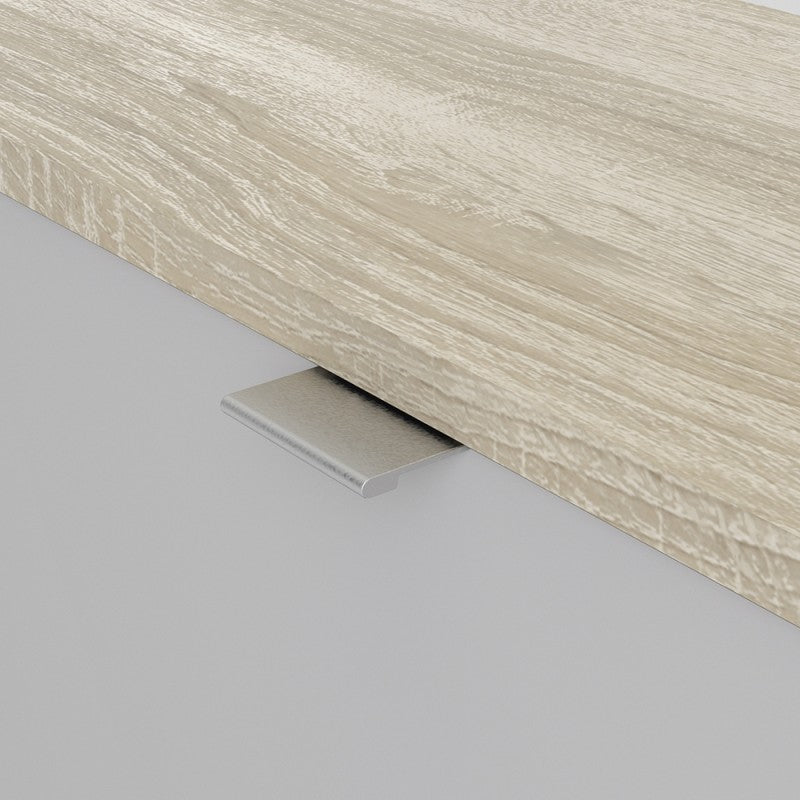 Axton Choctaw Shoe Cabinet with 1 Tilting Door And 2 Layers In Oak Structure White