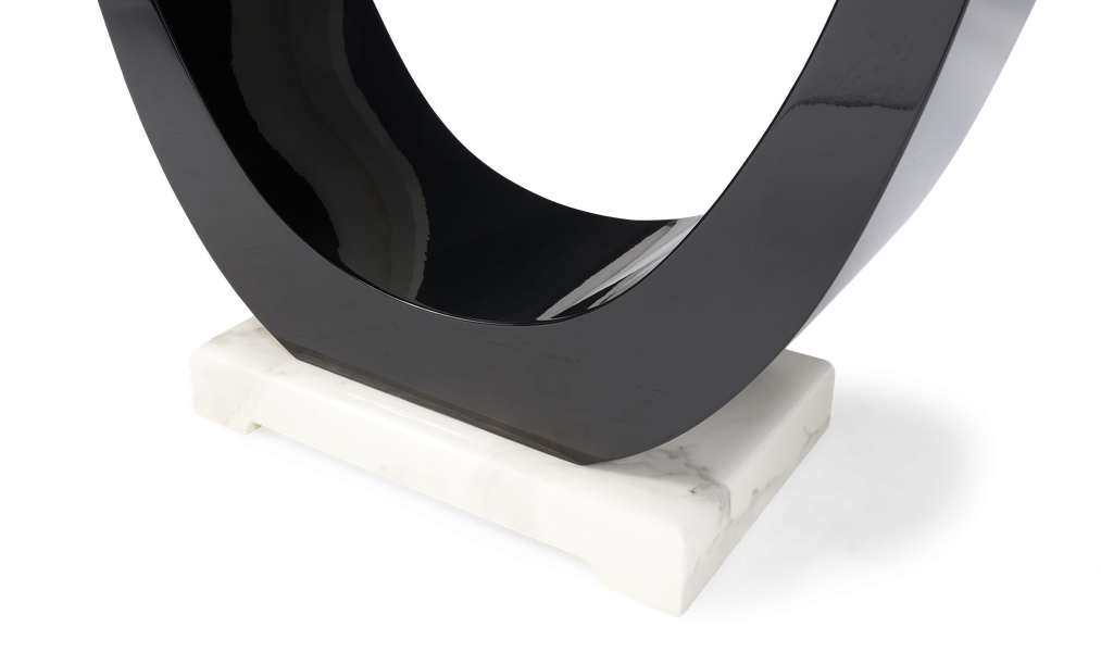 Rivilino 200cm Ivory White Marble Dining Table