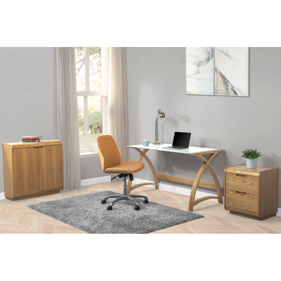 Jual Furnishings Universal Office Chair Oak/Tan