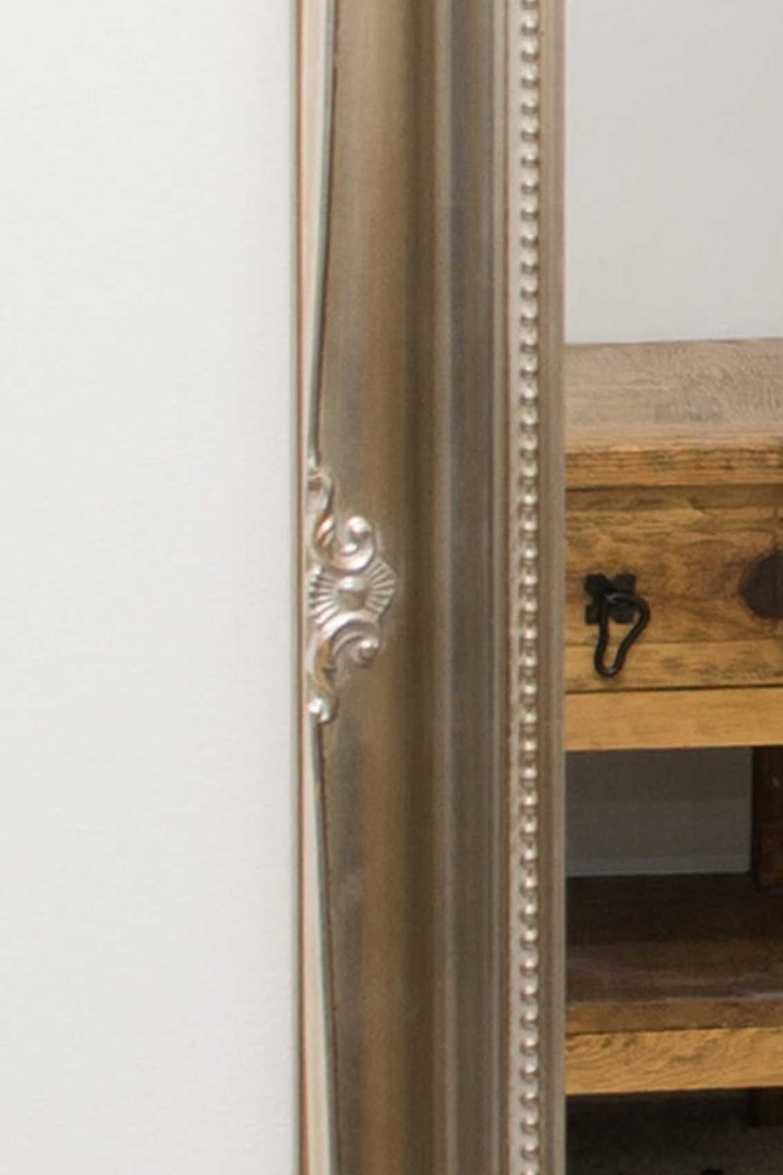Carrington Vintage Silver Baroque Antique Design Full Length Mirror 198 x 76 CM