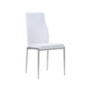 Axton Laconia Dining Table + 4 Milan High Back Chair White