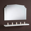 Yearn Art Deco ART270 Silver Mirror