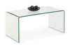 Julian Bowen Amalfi Bent Glass Coffee Table