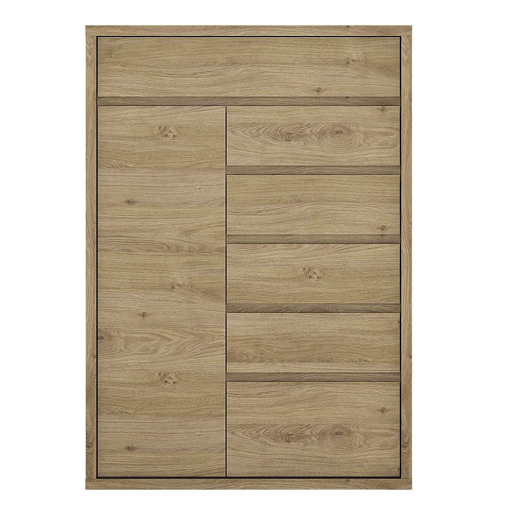 Axton Kingsbridge 1 Door 6 Drawer Cupboard