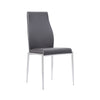 Axton Morris Extending Dining Table + 6 Milan High Back Chair Grey