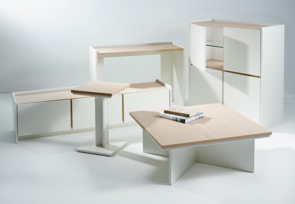 Gillmore Space Essentials Console Table Oak