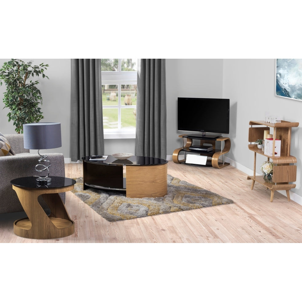 Jual Furnishings San Francisco Short Oak Bookcase