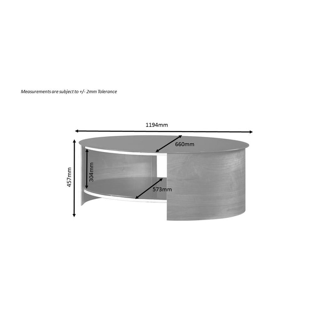 Jual Furnishings San Marino Walnut Coffee Table