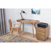 Jual Furnishings San Francisco Smart Desk Oak - Speaker - Charging