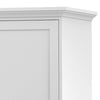 Axton Westchester Wardrobe with 4 Doors In White