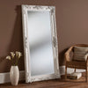 Yearn Baroque / Swept YG137 Matt White Mirror