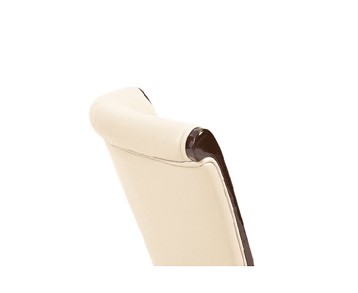 Almeria Cream Leather Dining Chair (Pairs)