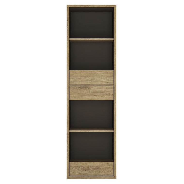 Axton Kingsbridge Tall Narrow 3 Drawer Bookcase