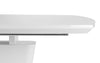 Julian Bowen Como Extending White Gloss Dining Table 160 - 200cm