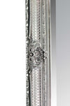 Carrington Silver Baroque Ornate Flourish Full Length Mirror 168 x 78 CM