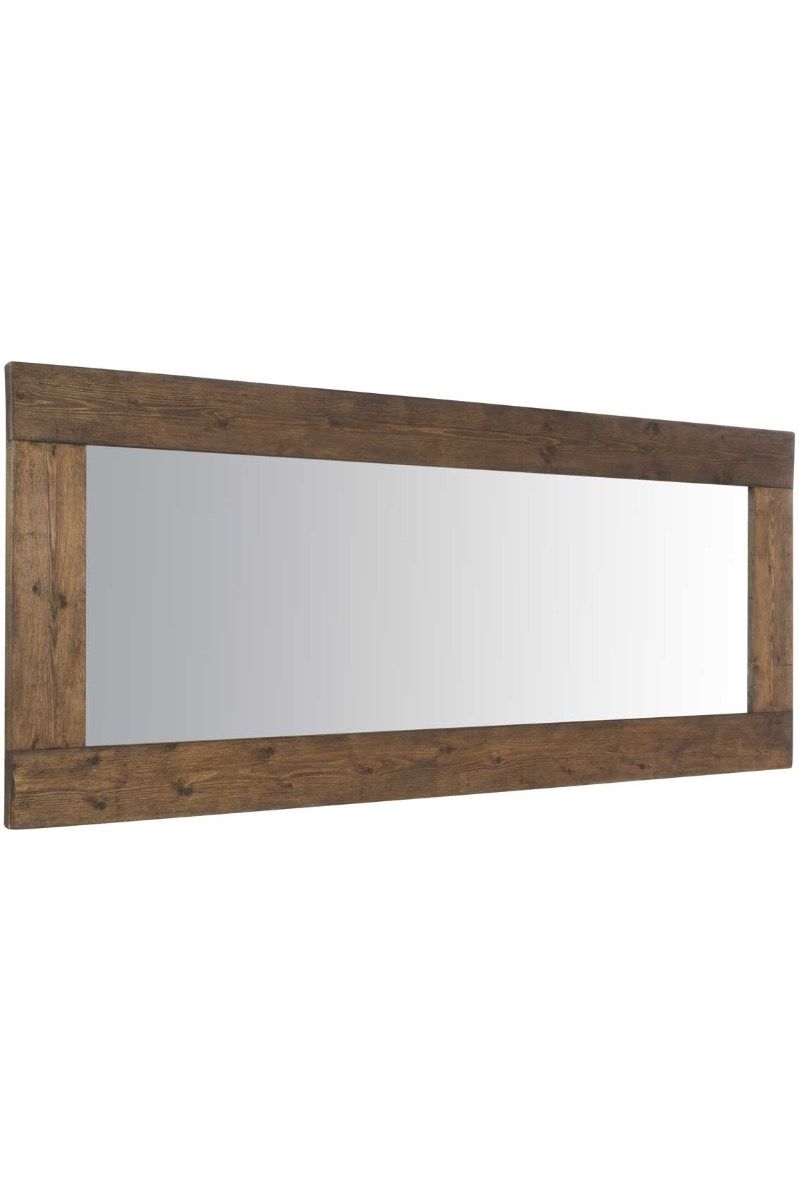 Carrington Dark Natural Wood Large Full Length Mirror 208 x 86 CM
