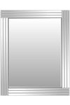 Carrington All Glass Triple Edge Bevelled Large Wall Mirror 144 x 116 CM