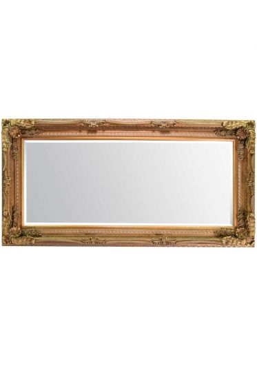 Carrington Baroque Gold Large Wall Mirror 175cm x 89cm