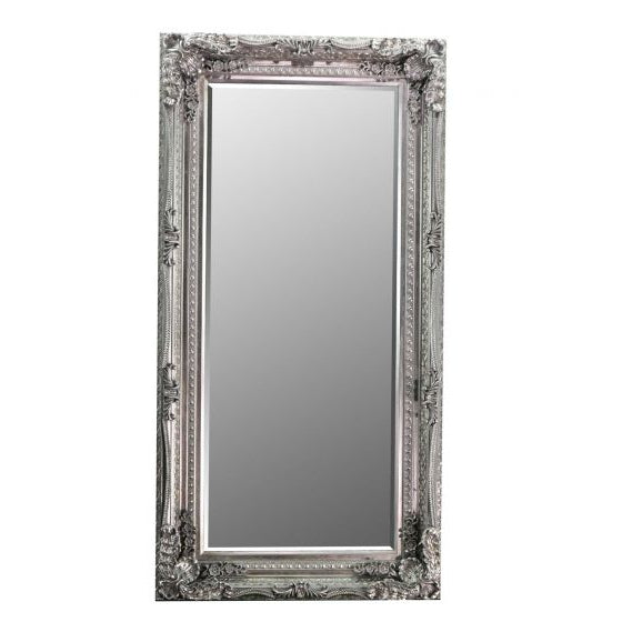 Carrington Silver Large Wall Mirror 175 x 89 CM