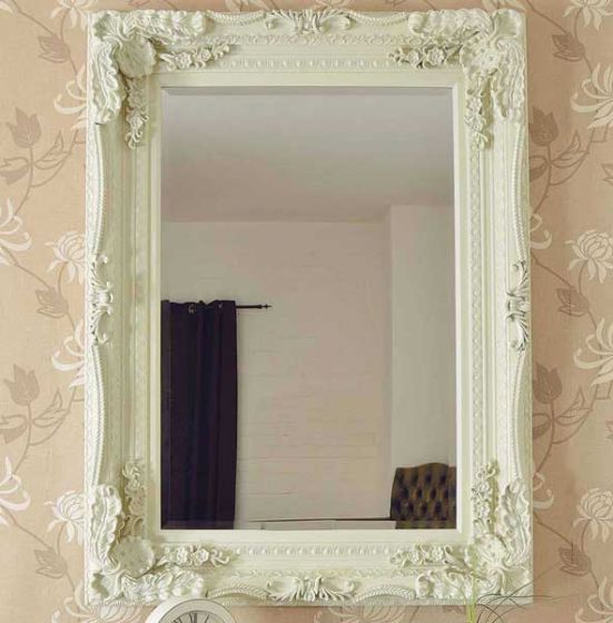 Carrington Ivory Wall Mirror 122 x 91 CM