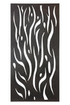 Carrington Extra large Metal Flame Design Decorative Garden Screen 180cm X 90cm