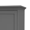 Axton Westchester Wardrobe with 2 Doors in Matt Grey