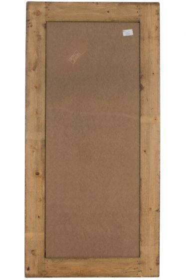 Carrington Dark Natural Oak Wood Full Length Mirror 179 x 87 CM