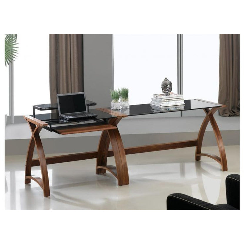 Jual Furnishings Helsinki Corner Desk Walnut