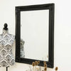 Carrington Black Wall Mirror 110 x 79 CM