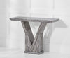 Minsk Grey Console Table