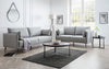 Julian Bowen Rohe 2 Seater Sofa Light Grey