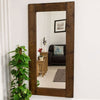 Carrington Dark Natural Wood Full Length Mirror 183 x 91 CM