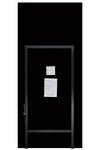 Carrington Destin Black and Mirror Triple Bevel Free Standing Cheval Dress Mirror 5ft7 x 1ft11 170cm x 58cm