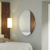 Carrington All Glass Bevelled Classic Design Round Mirror 110 x 110CM